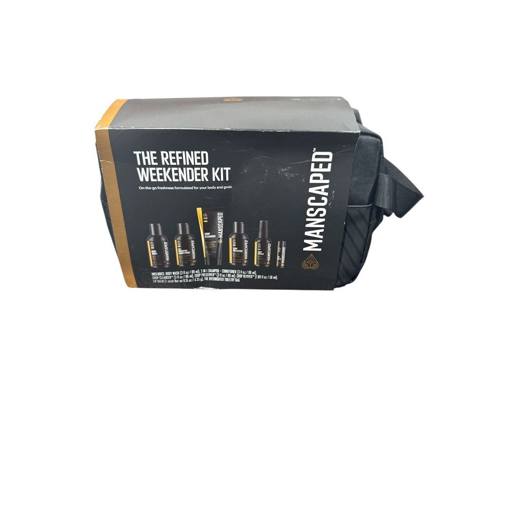 Manscaped Travel Bag Kit , The Refined Weekender‎ Kit Men